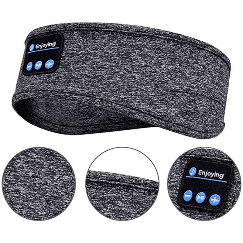 2023 hot sale outdoor sports headband wireless headphones sleep music knitted headband