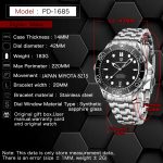 2021 Classic PAGANI DESIGN 007 Luxury Men Automatic Mechanical Watches Japan Movt Sport Business Style Watch 1685 montre homme