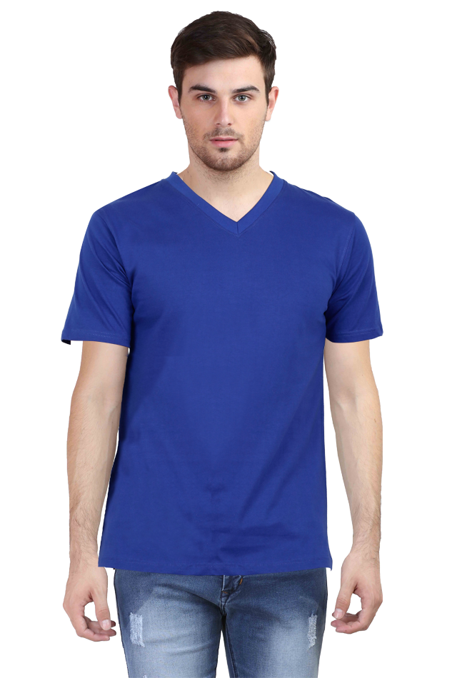 Male Vneck Half Sleeve –  “Work hard stay humble