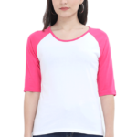 Women’s Raglan Full Sleeve Tee: Casual Comfort with Stylish Flair